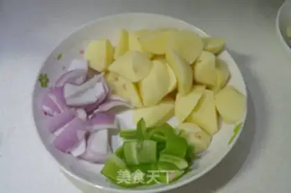 Make A family version of Xinjiang chicken step 4