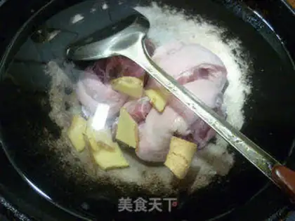 Make Porky mushroom hoove soup step 3