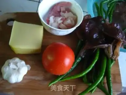 Make Tomato peppers and tofu step 0