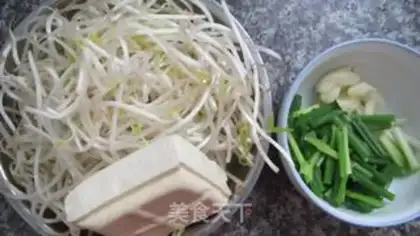 Make Tofu sprouts step 0