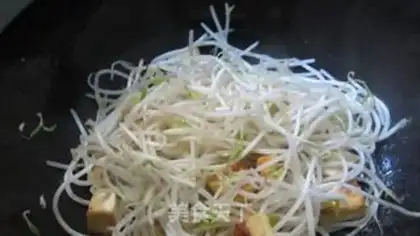 Make Tofu sprouts step 2