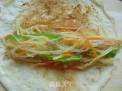 Make Potato burrito step 7