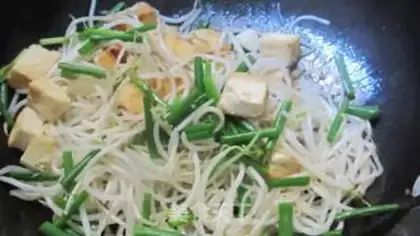 Make Tofu sprouts step 3