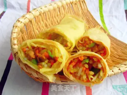 Make Potato burrito step 8