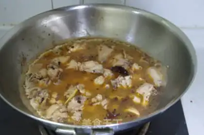 Make A family version of Xinjiang chicken step 9