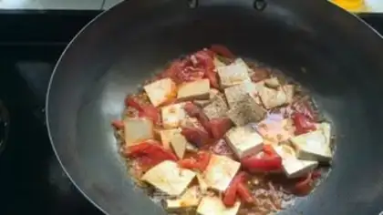 Make Tomato tofu step 4