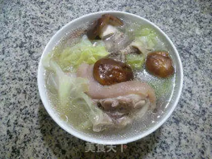 Make Porky mushroom hoove soup step 14