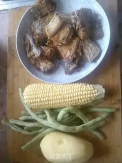 Make Potato-fruit taco fish step 0