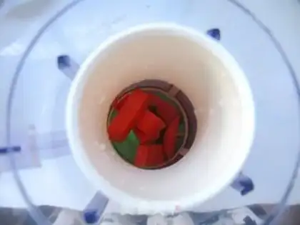 Make Carrot grape juice step 3