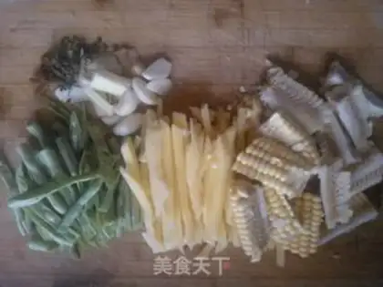 Make Potato-fruit taco fish step 1