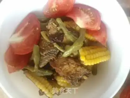Make Potato-fruit taco fish step 4