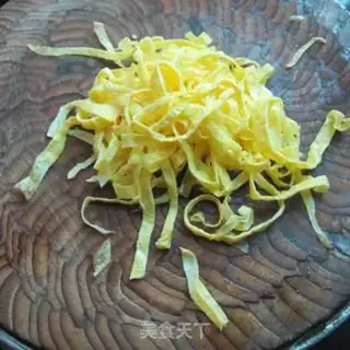 Make Pepper fried egg silk step 4