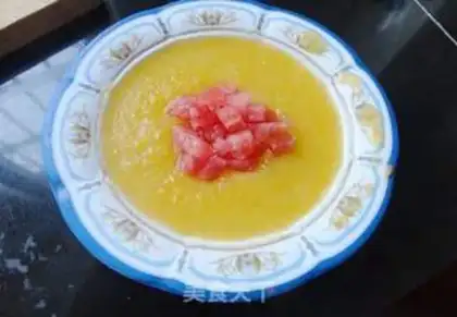 Make Pumpkin ice porridge step 5