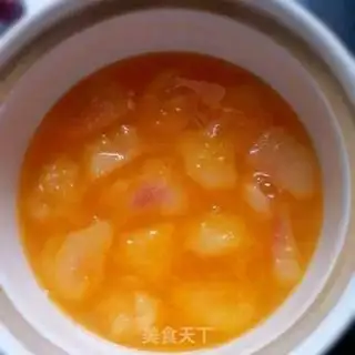Make Peach cans step 4