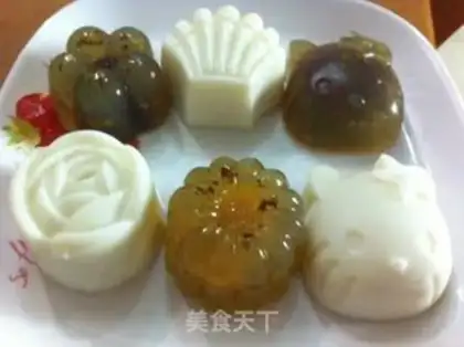 Make Crystal moon cake step 8