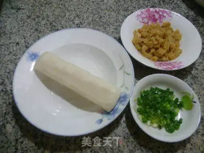 Make radish and pastry step 0