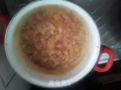 Make Peach sauce step 3