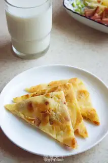 Make Potato sausage pancakes step 4