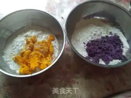 Make Purple roses step 4