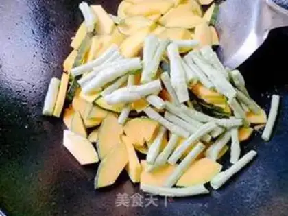 Make Pumpkin beans step 4