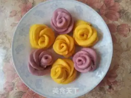 Make Purple roses step 14
