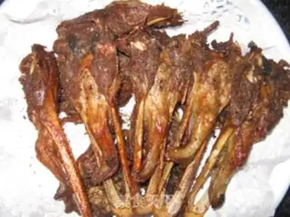 Make The pepper duck crawls down step 7