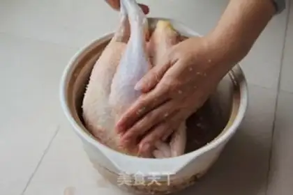Make Fresh salt chicken step 4