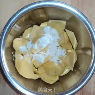 Make The silk potatoes step 4