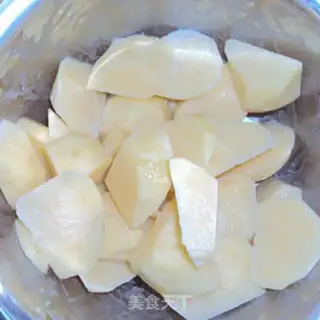 Make The silk potatoes step 6
