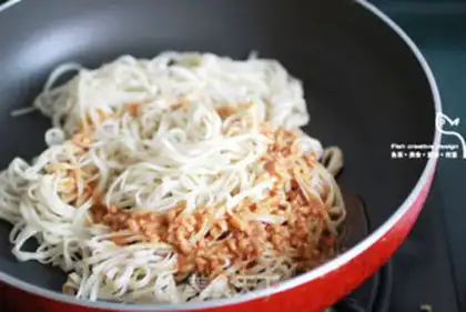 Make Triple peanut butter cold noodles step 7