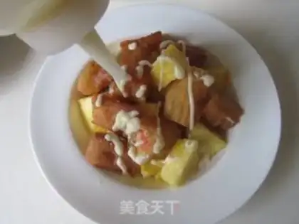 Make Pineapple and shrimp step 7