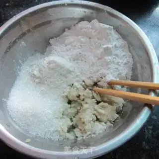 Make Scrambled with bean slag step 0
