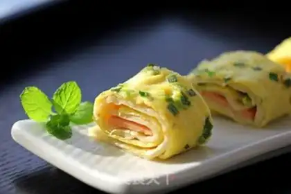 Make Egg omelet step 12