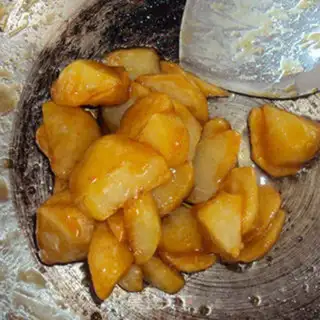 Make The silk potatoes step 15