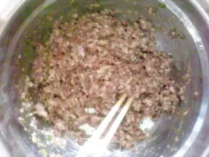 Make A flower dumpling step 0
