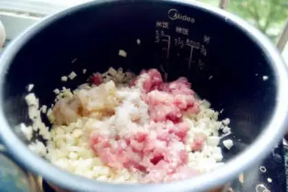 Make Cream dumplings step 1