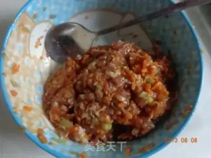 Make The mushrooms, the carrots, the pills step 4