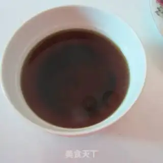 Make Red sugar glucose ice step 3