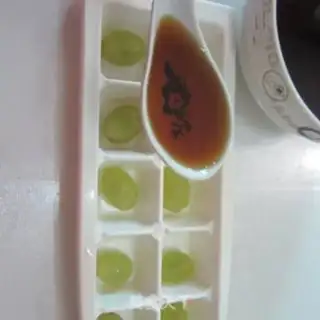 Make Red sugar glucose ice step 5
