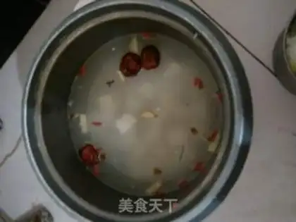 Make Dolls, bean curd soup step 2