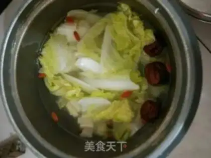 Make Dolls, bean curd soup step 3