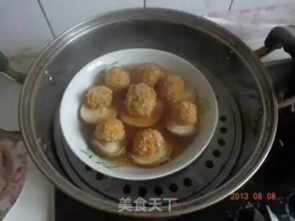 Make The mushrooms, the carrots, the pills step 8