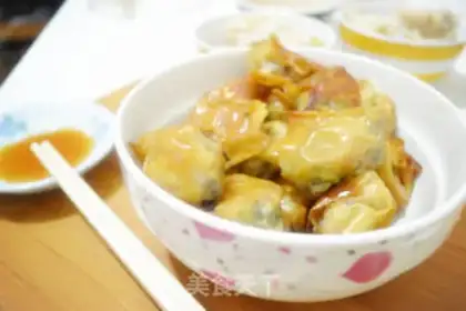 Make Cream dumplings step 8