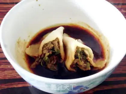 Make A flower dumpling step 12