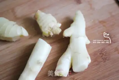 Make Ice cream and ginger step 2