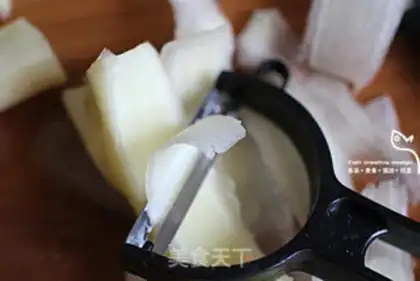 Make Ice cream and ginger step 4