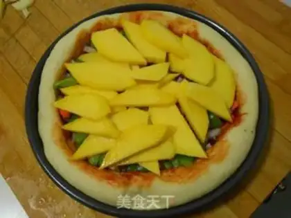 Make Mango pizza step 6