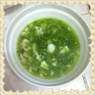 Make Spinach plaster step 4
