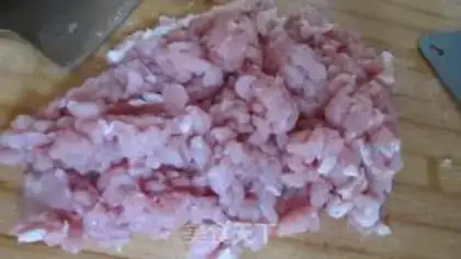 Make Shrimp and pork buns step 0