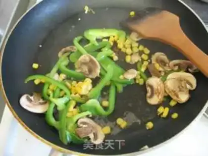 Make Black pepper willow fried pasta step 10
